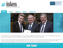 Tablet Screenshot of islesproject.eu